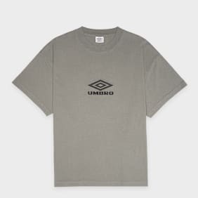 Umbro by Slam Jam Og Logo T Shirt grey