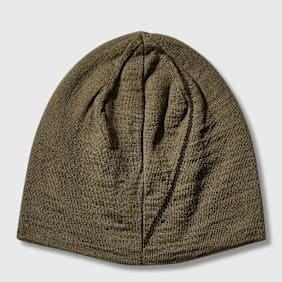 ROA Logo Wool Beanie grün