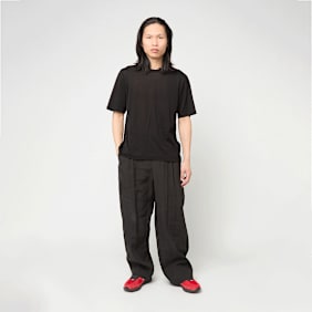 AMI PARIS Classic Fit SS T-Shirt ADC Patch schwarz