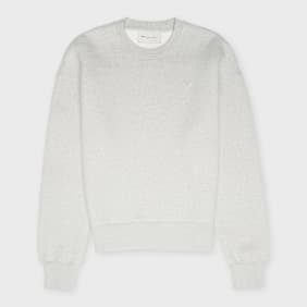 AMI PARIS Big ADC Embossed Sweatshirt grau
