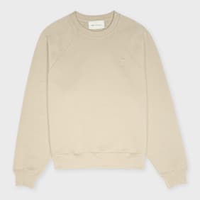 AMI PARIS Small Embossed ADC Sweatshirt beige