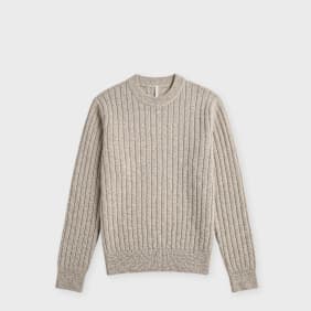 Sunflower Moon Linen Sweater beige