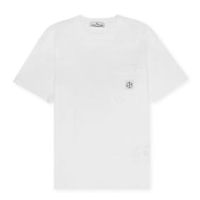 Stone Island Shortsleeve T-Shirt weiß