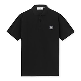 Stone Island Shortsleeve Polo black