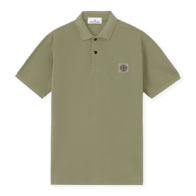 Stone Island Shortsleeve Polo groen