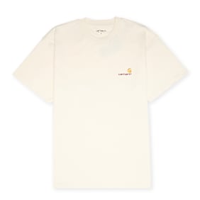 Carhartt WIP S/S American Script T-Shirt beige