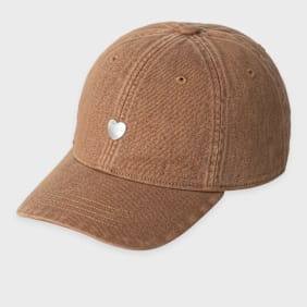 Carhartt WIP Heart Metal Cap bruin