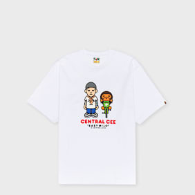 A Bathing Ape x Spotify x Central Cee Baby Milo Tee wit