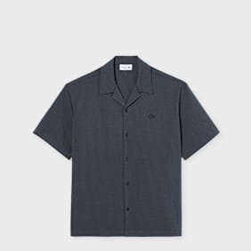 Lacoste Chemise Casual Manches blue