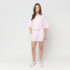 Nike   Wmns sportswear Woven Popelin Stripe Shirt lichtroze