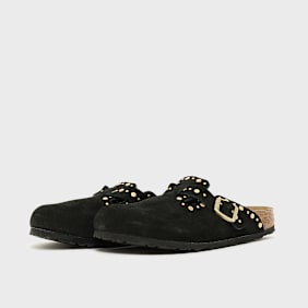 Birkenstock Boston Rivet LEVE (narrow) black