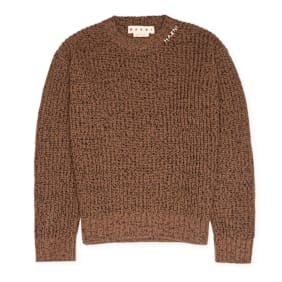 Marni Roundneck Sweater bruin