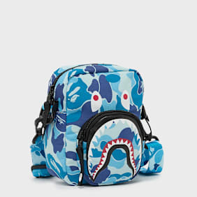 A Bathing Ape ABC Camo Shark Mini Bag M camouflage