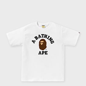 A Bathing Ape College Tee M wit