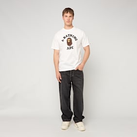 A Bathing Ape College Tee M wit