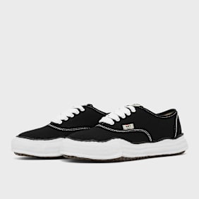 Maison Mihara Yasuhiro Baker OG Sole Canvas Low zwart