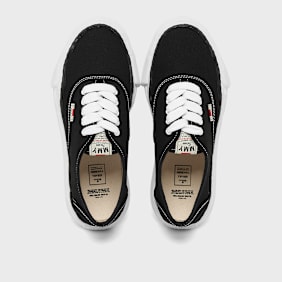 Maison Mihara Yasuhiro Baker OG Sole Canvas Low schwarz