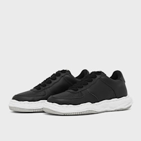 Maison Mihara Yasuhiro Wayne OG Sole Leather Low schwarz