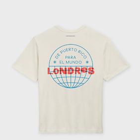 adidas Originals x Bad Bunny London Merch Tee beige