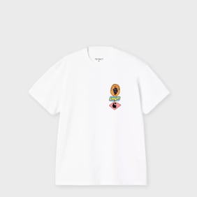 Carhartt WIP S/S Stacked Grapes T-Shirt weiß