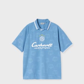 Carhartt WIP S/S Terrace Football T-Shirt blue