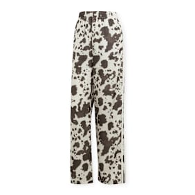 adidas Originals Satin Wide Leg Pants beige