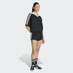 adidas Originals Crochet Polo zwart
