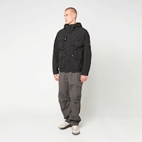C. P. Company Nylon Goggle Jacket zwart