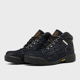 Timberland x Denim Tears Vibram Fabric Field Boot Schwarz