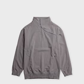adidas Originals x Entire Studios Asymmetrical Half Zip Sweater grey