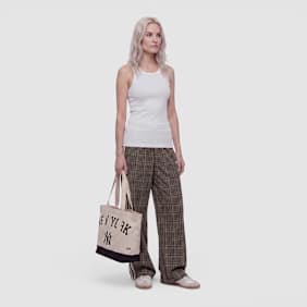adidas Originals Checkered Trackpants brown
