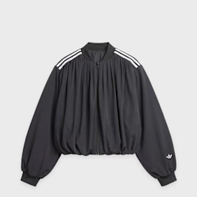 adidas Originals Pleated Track Top Jacket Schwarz