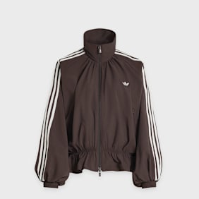 adidas Originals Blousy Oversized Track Top brown