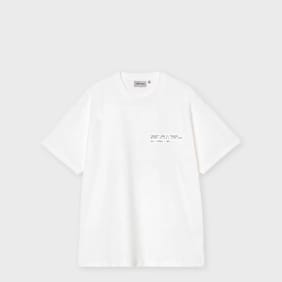 Carhartt WIP S/S Feather Progress T-Shirt white