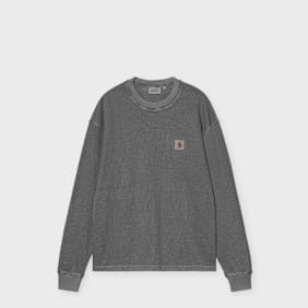 Carhartt WIP L/S Vista Waffle T-Shirt grey