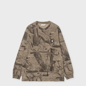 Carhartt WIP L/S Feather Tree T-Shirt camouflage