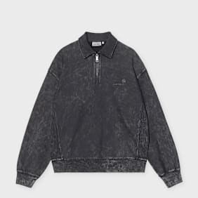 Carhartt WIP Lambert Polo Sweater blau