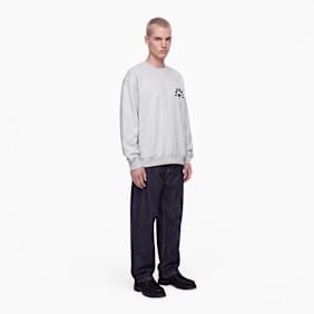 Carhartt WIP Arch Script Sweater grau