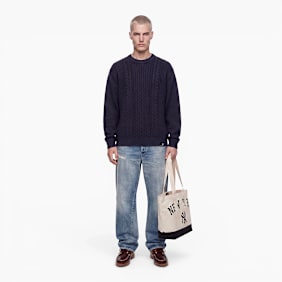 Carhartt WIP Caster Knit Sweater blau
