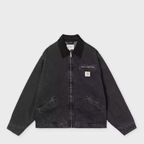 Carhartt WIP OG Detroit Jacket black stone washed Undefined Color