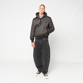 Comme des Garcons Play Black Emblem Black Heart Hoodie black