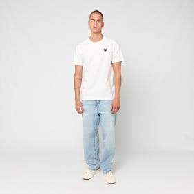 Comme des Garcons Play T-Shirt Black Emblem white