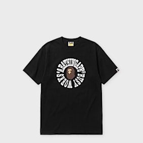 A Bathing Ape Busy Works Logo Relaxed Fit Tee black