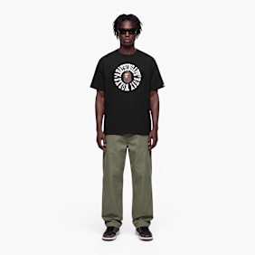 A Bathing Ape Busy Works Logo Relaxed Fit Tee black