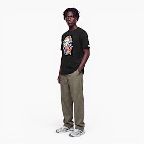 A Bathing Ape Sticker Pack Ape Head Tee schwarz