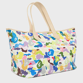 A Bathing Ape Multi Camo Tote Bag multicolor