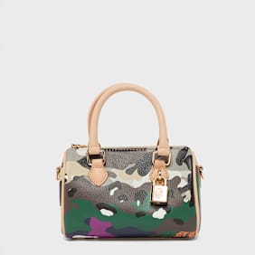 A Bathing Ape Hybrid Camo Mini Shoulder Bag camouflage