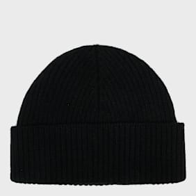 AMI PARIS Beanie With Red Ami De Coeur noir/rouge Undefined Color