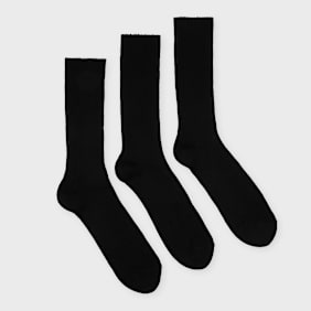 AMI PARIS Pack Three Ami De Coeur Embroidery Socks black