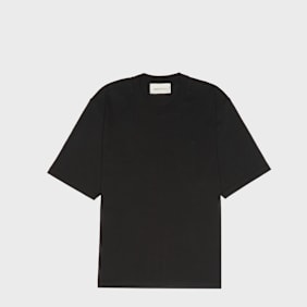 AMI PARIS T-Shirt Tonal Embossed black